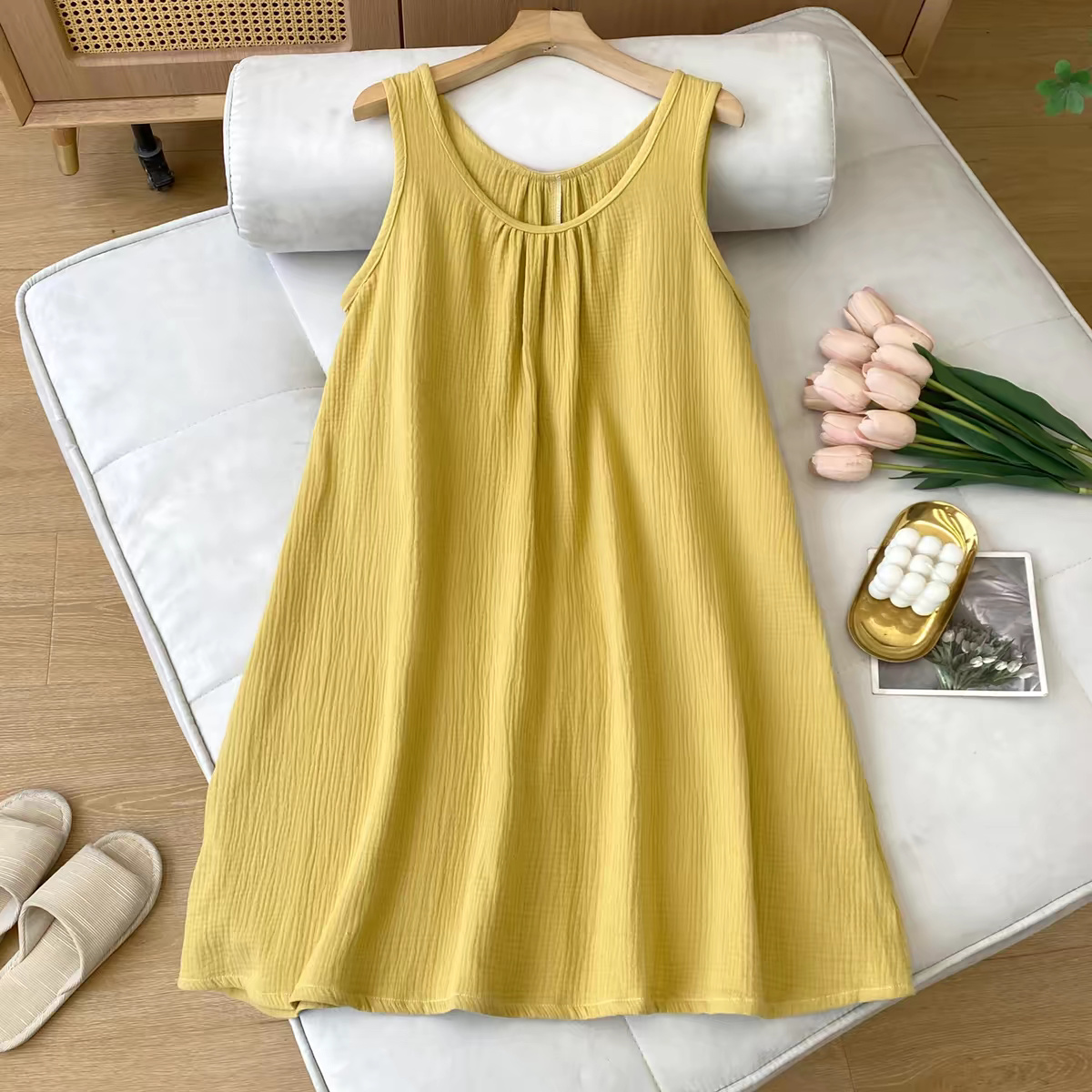 Summer Casual Women's Sleevele - огляд і ціна Midi Dress