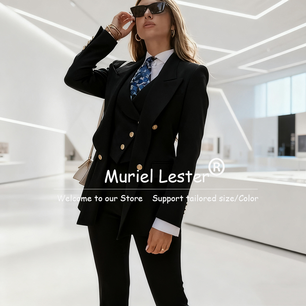 Elegant Blue Women's Suits Dou - огляд і ціна Womens Blazer
