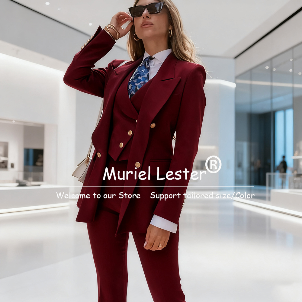 Elegant Blue Women's Suits Dou - огляд і ціна Womens Blazer