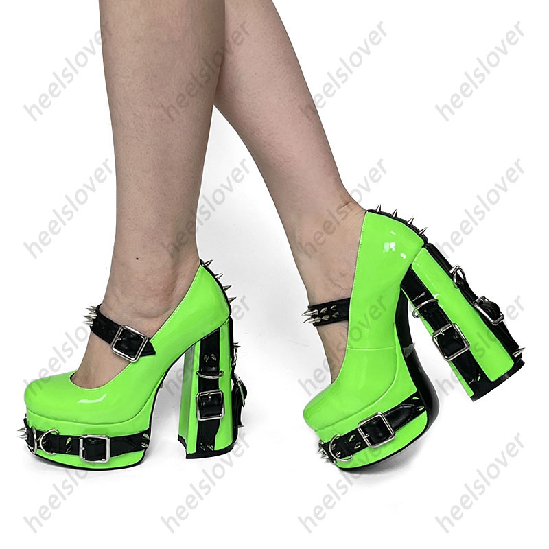 Ahhlsion Women Spring Pump Pat - огляд і ціна Pump Heel Block