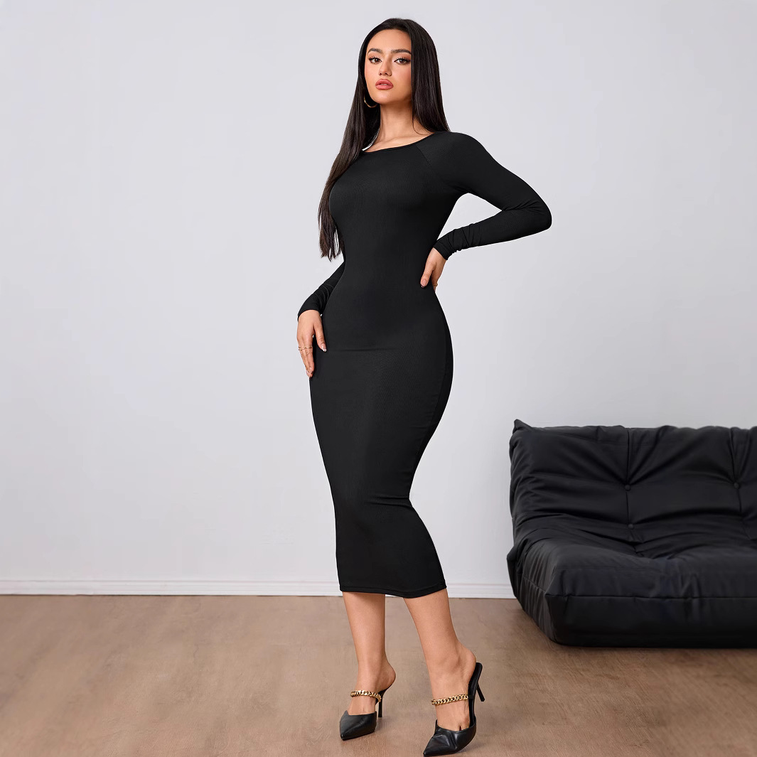 Women Fashion Simple Dress Spr - огляд і ціна Midi Dress
