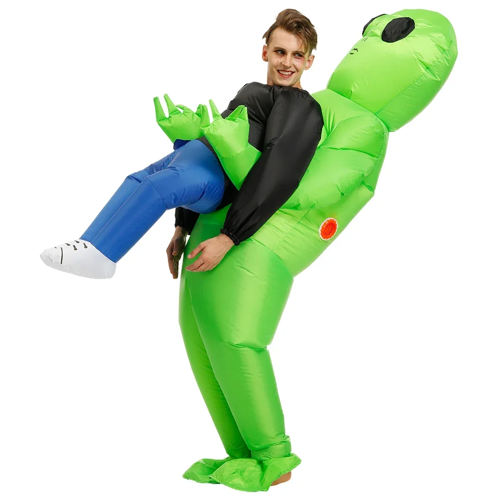 Men Women Funny Alien Blow Up  - огляд і ціна Womens Suit