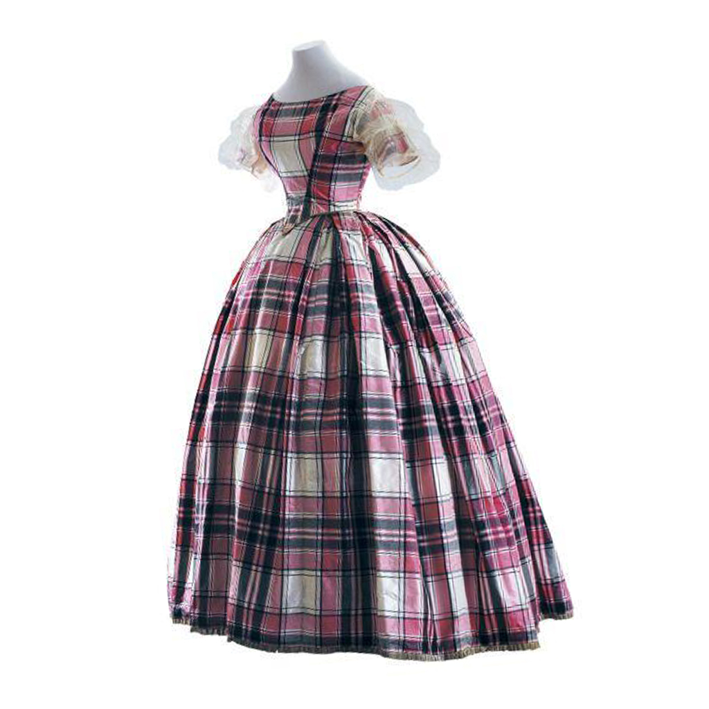 Civil War Plaid Evening Ball G - огляд і ціна Evening Gown