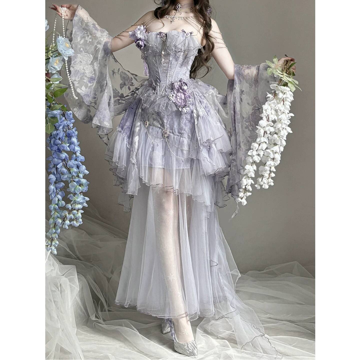 Violet Poetry Fog Lolita Dress - огляд і ціна Formal Dress
